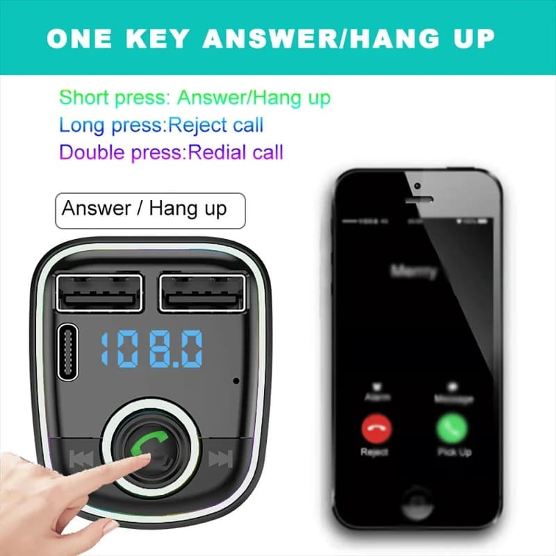 پخش کننده اف ام خودرو مدل C1 Type-c-gallery